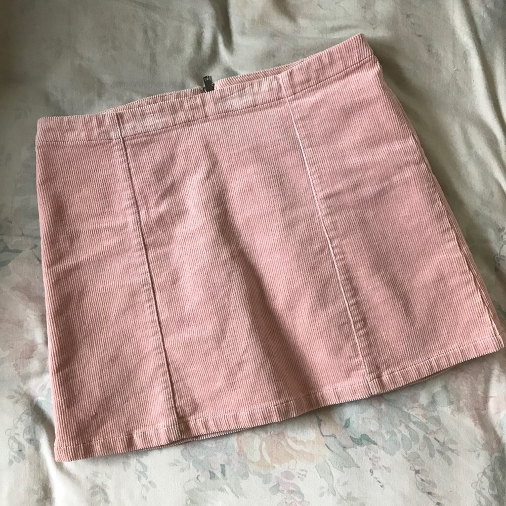 Corduroy Mini Skirt